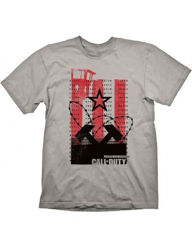 13692-Apparel - Camiseta Call of Duty: Cold War  ""Guard Tower"" Gris Claro M-4020628707088