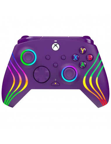 13569-Xbox Series X - Afterglow Wave Wired Controller Purple-0708056071790