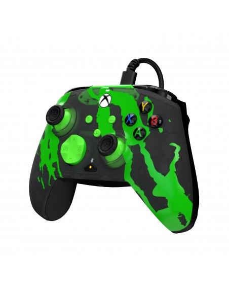 -13582-Xbox Series X - Rematch Wired Controller Glow Jolt Green-0708056071424