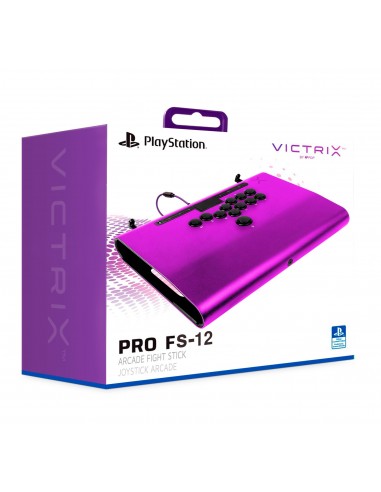 11415-PS5 - Victrix Pro FS-12 Arcade Fight Stick Purpura Licenciado-0708056069988