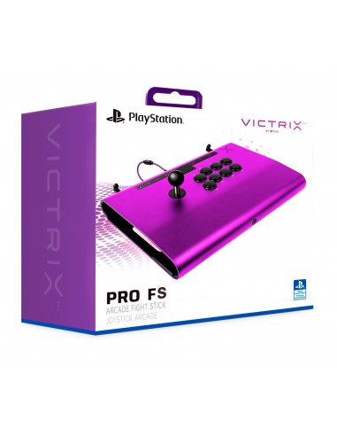 11414-PS5 - Victrix Pro FS Arcade Fight Stick Purpura Licenciado-0708056069964
