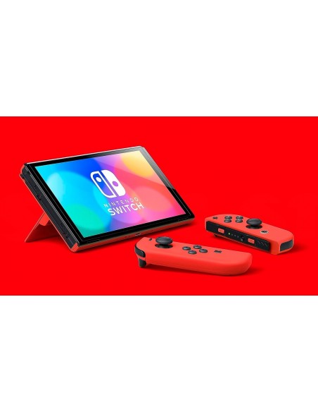 -13697-Switch - Nintendo Switch Consola - Modelo OLED – Mario Red Edition-0045496453633