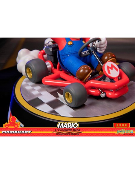 -13708-Figuras - Figura Mario Kart Mario Kart Collector Ed 22 cm-5060316624746