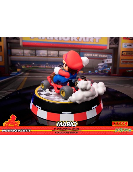 -13708-Figuras - Figura Mario Kart Mario Kart Collector Ed 22 cm-5060316624746