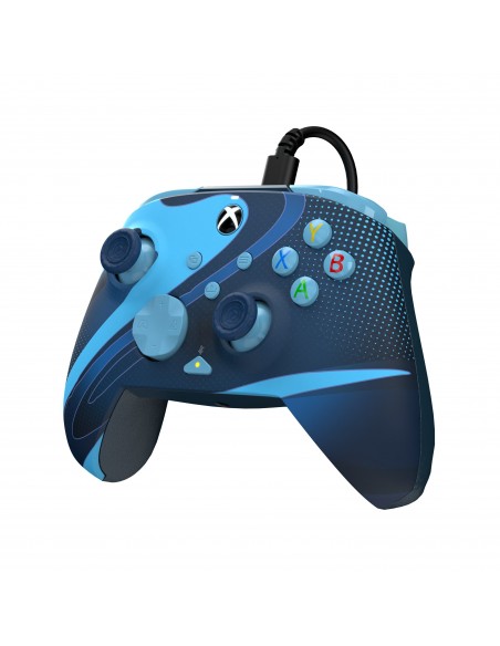 -13564-Xbox Series X - Rematch Wired Controller Glow Blue Tide-0708056071318