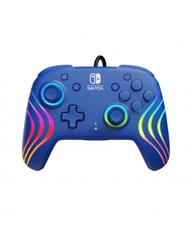 13710-Switch - Afterglow Wave Wired Controller Blue-0708056071974