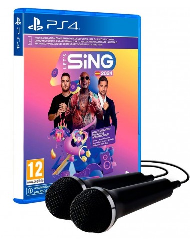 13735-PS4 - Let´s Sing 2024 + 2 Micro-4020628611620