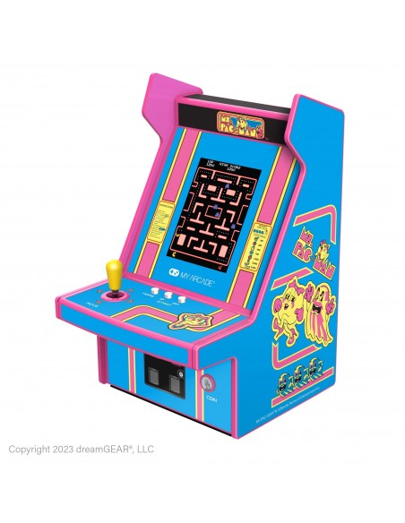 -13712-Retro - Micro Player Ms PacMan 6.75 inch-0845620070091