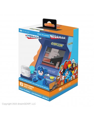 13715-Retro - Pico Player MegaMan 3,7 inch-0845620070114