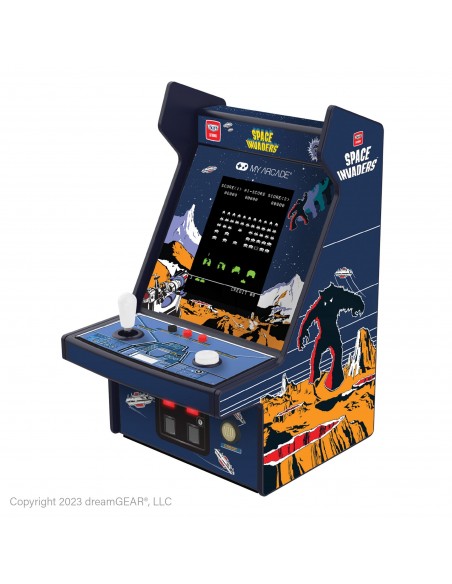 -13730-Retro - Micro Player Space Invaders 6,75 inch-0845620070046