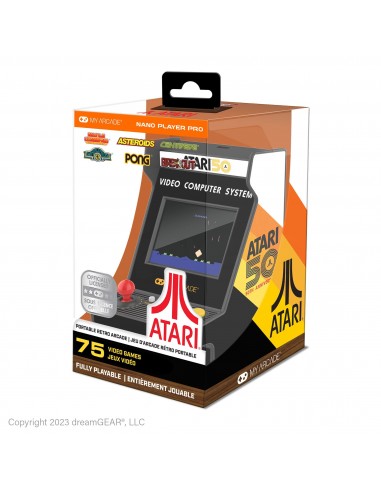 13732-Retro - Nano Player Atari 75 Games 4,5 inch-0845620070145