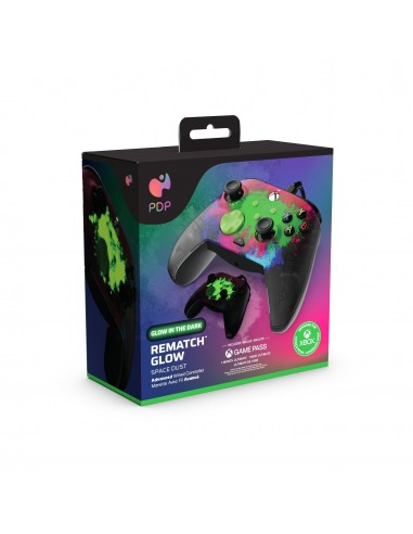 13829-Xbox Series X - Rematch Wired Controller Glow Space Dust-0708056071356