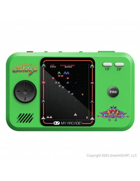 -13728-Retro - Pocket Player Galaga Portable-0845620041992