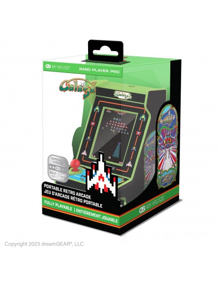 -13723-Retro - Nano Player Galaga 2 Games 4,5 inch-0845620041978