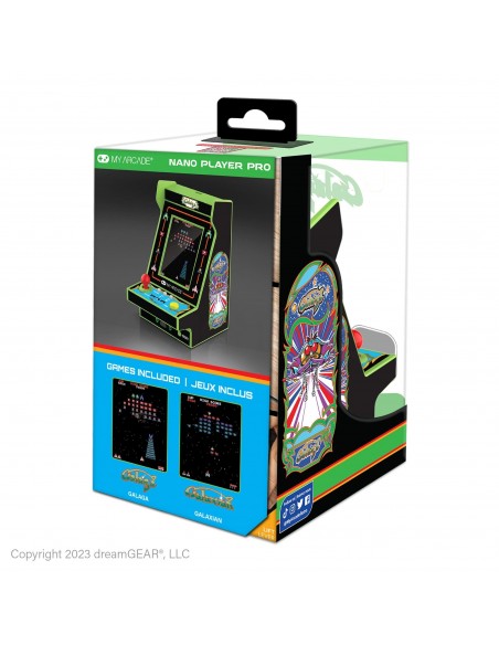 -13723-Retro - Nano Player Galaga 2 Games 4,5 inch-0845620041978