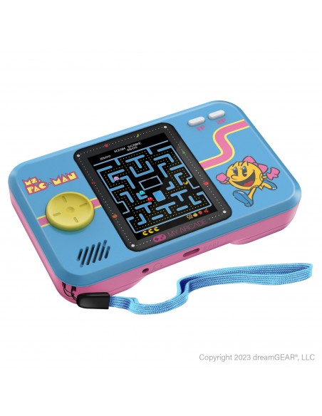 -13716-Retro - Pocket Player Ms PacMan Portable-0845620070107