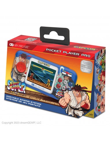 13717-Retro - Pocket Player Street Fighter II Portable-0845620041879