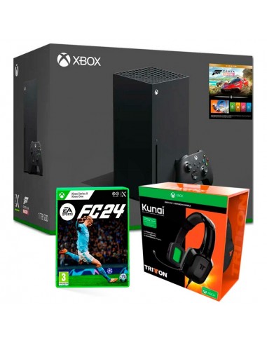 13895-Xbox Smart Delivery - Pack Consola Xbox Series X Forza Horizon 5 Bundle - Digital + EA Sports FC 24 + Kunai-9504664546146