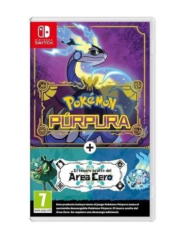 13882-Switch - Pokémon Púrpurata + El tesoro oculto del Area Cero-0045496511142