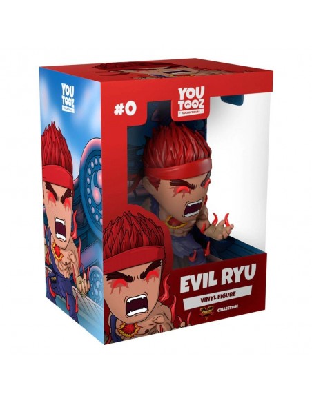 -13995-Figuras - Figura Street Fighter Evil Ryu 12 cm-0421296362724