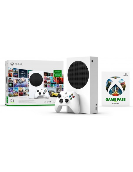-14017-Xbox Series S - Consola Xbox Series S 512 GB + 3 meses Game Pass Ultimate-0196388205868