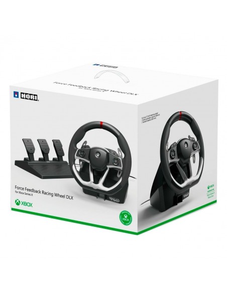-5235-Xbox Smart Delivery - Volante Hori Force Feedback DLX (XOne & Series /PC)-4961818034686