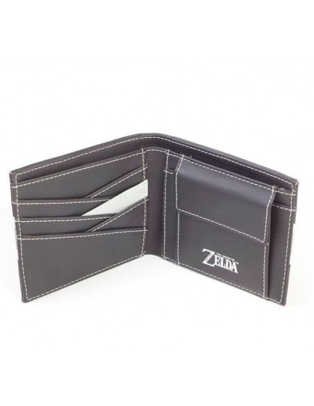 -6474-Merchandising - Cartera Billetera Zelda Blanca y Negra-8718526117899