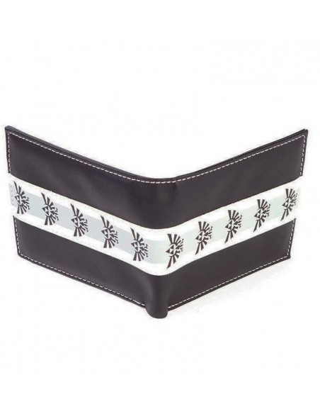 -6474-Merchandising - Cartera Billetera Zelda Blanca y Negra-8718526117899