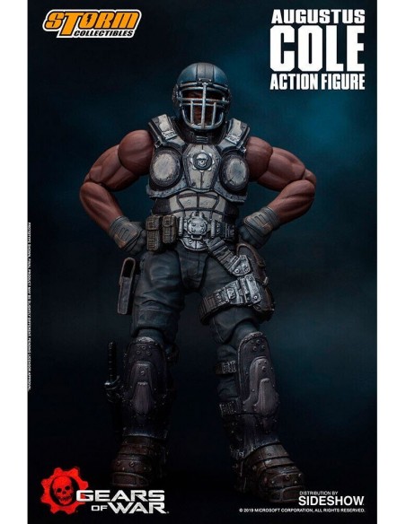 -10001-Figuras - Figura Gears of War Action Augustus Cole-4897072870961
