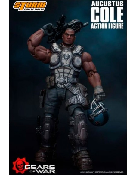 -10001-Figuras - Figura Gears of War Action Augustus Cole-4897072870961