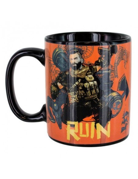 -9743-Merchandising - Taza Negra Call of Duty Black Ops 3-5055964722562