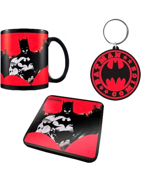 -8216-Merchandising - Caja Regalo Roja Batman-5050293859477