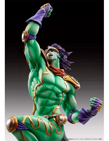 -9525-Figuras - Figura JoJo's Bizarre Adventure P.3 Star Platinum 22 cm-4582638220396