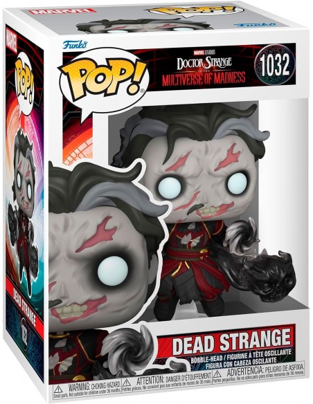 -9402-Figuras - Figura POP! Marvel Dr. Strange in M. M. Dead Strange-0889698624077