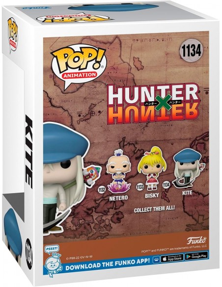 -9389-Figuras - Figura POP! Hunter x Hunter Kite -0889698613781