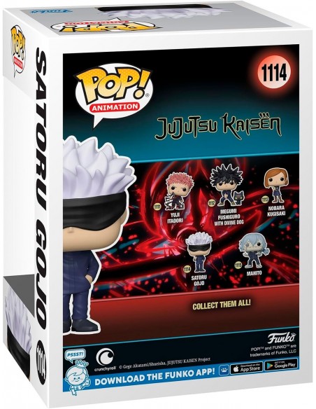 -9343-Figuras - Figura POP! Jujutsu Kaisen Satoru Gojo-0889698613576