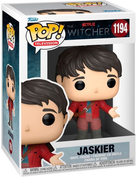 -7705-Figuras - Figura POP! The Witcher Jaskier 9cm-0889698589093