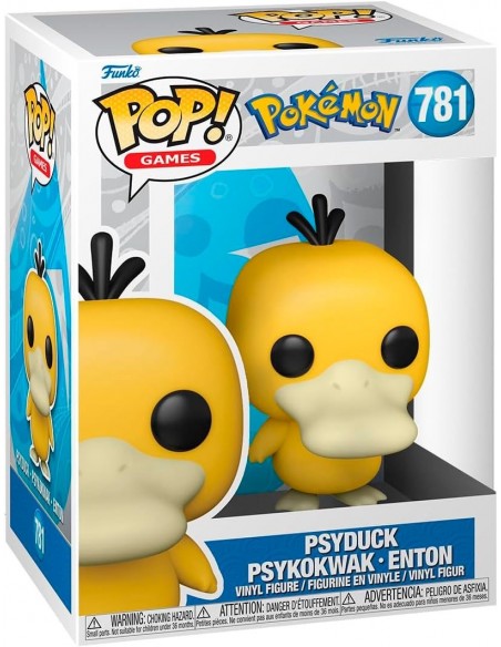 -14139-Figuras - Figura POP! Pokemon Vinyl Figure Psyduck (Emea) 9 Cm-0889698742184