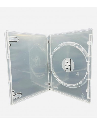 14124-PC - Pack 50 cajas individuales PC/DVD transparentes-3402254099828