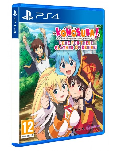 13522-PS4 - KonoSuba: God's Blessing on this Wonderful World! Love For These Clothes Of Desire!-5060690796268
