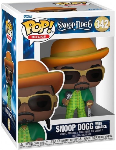 14460-Figuras - Figura POP! Music - Pop Rocks N° 342 - Snoop Dog With Chalice-0889698706094