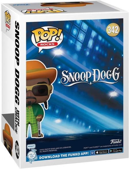 -14460-Figuras - Figura POP! Music - Pop Rocks N° 342 - Snoop Dog With Chalice-0889698706094