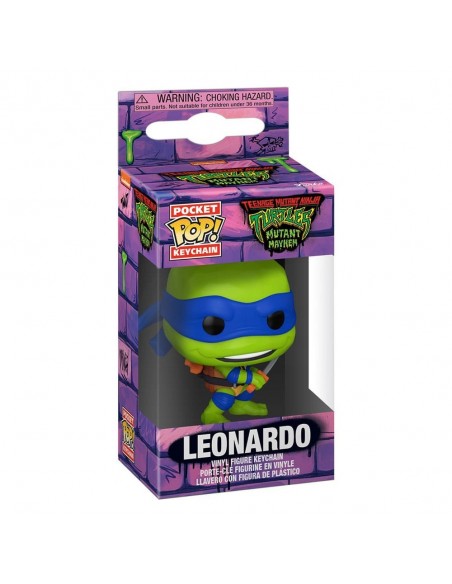 -14459-Merchandising - Llavero Teenage Mutant Ninja Turtles Mayhem - Leonardo-0889698723282