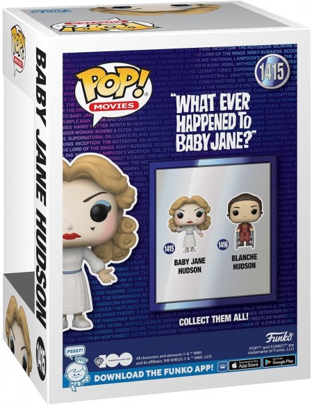 -14450-Figuras - Figura POP! Movies N° 1415 - Baby Jane with (Black & White) Chase-0889698723237