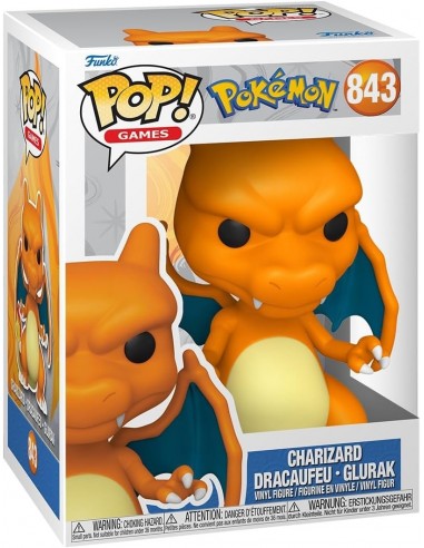 14449-Figuras - Figura POP! Pokemon Vinyl Figure Charizard (Emea) 9 Cm-0889698742191