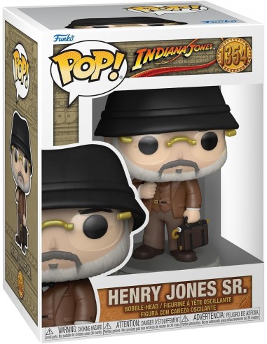 14442-Merchandising - Figura POP! Indiana Jones - Henry Jones Senior-0889698639873