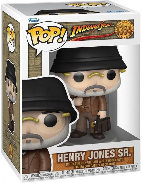 -14442-Merchandising - Figura POP! Indiana Jones - Henry Jones Senior-0889698639873