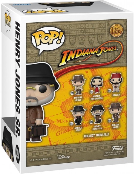 -14442-Merchandising - Figura POP! Indiana Jones - Henry Jones Senior-0889698639873