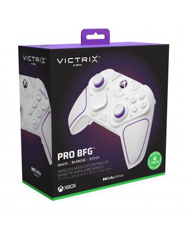 14508-Xbox Series X - Victrix Pro BFG Wireless Controller White Licenciado-0708056072582