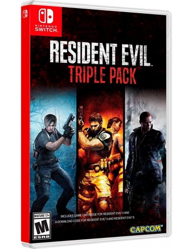 3760-Switch - Resident Evil Triple Pack - Import - USA-0013388410132